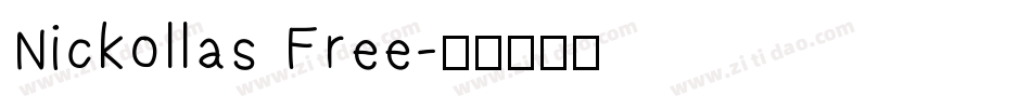 Nickollas Free字体转换